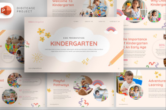 Kawai Kindergarten PowerPoint Presentation Template